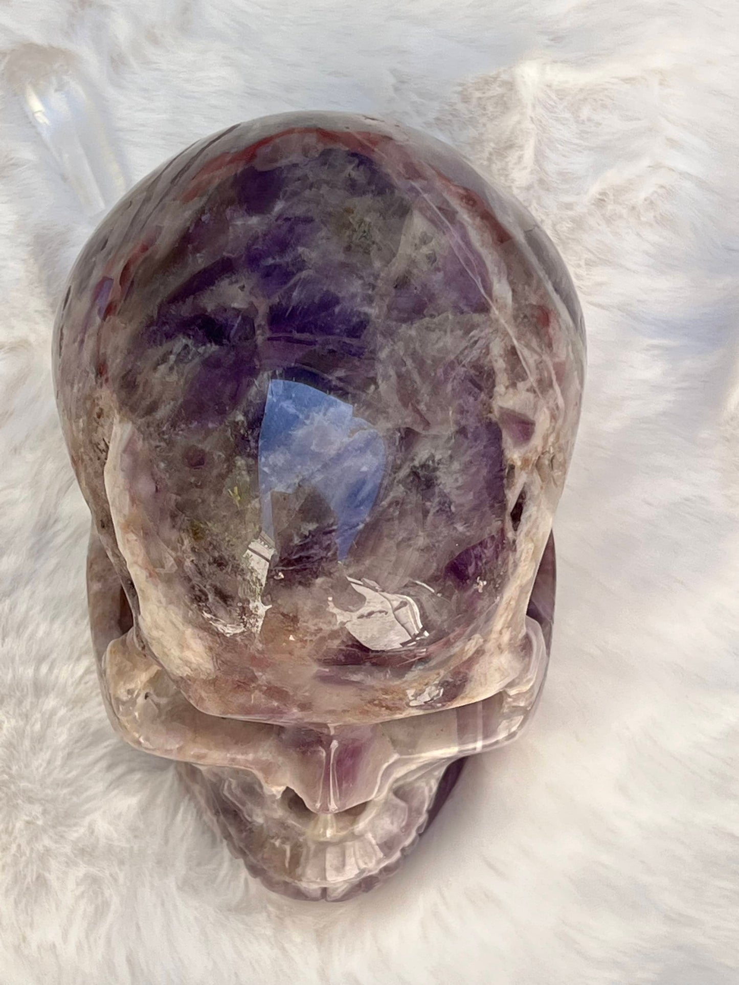 Amethist L Skull / kristallen schedel