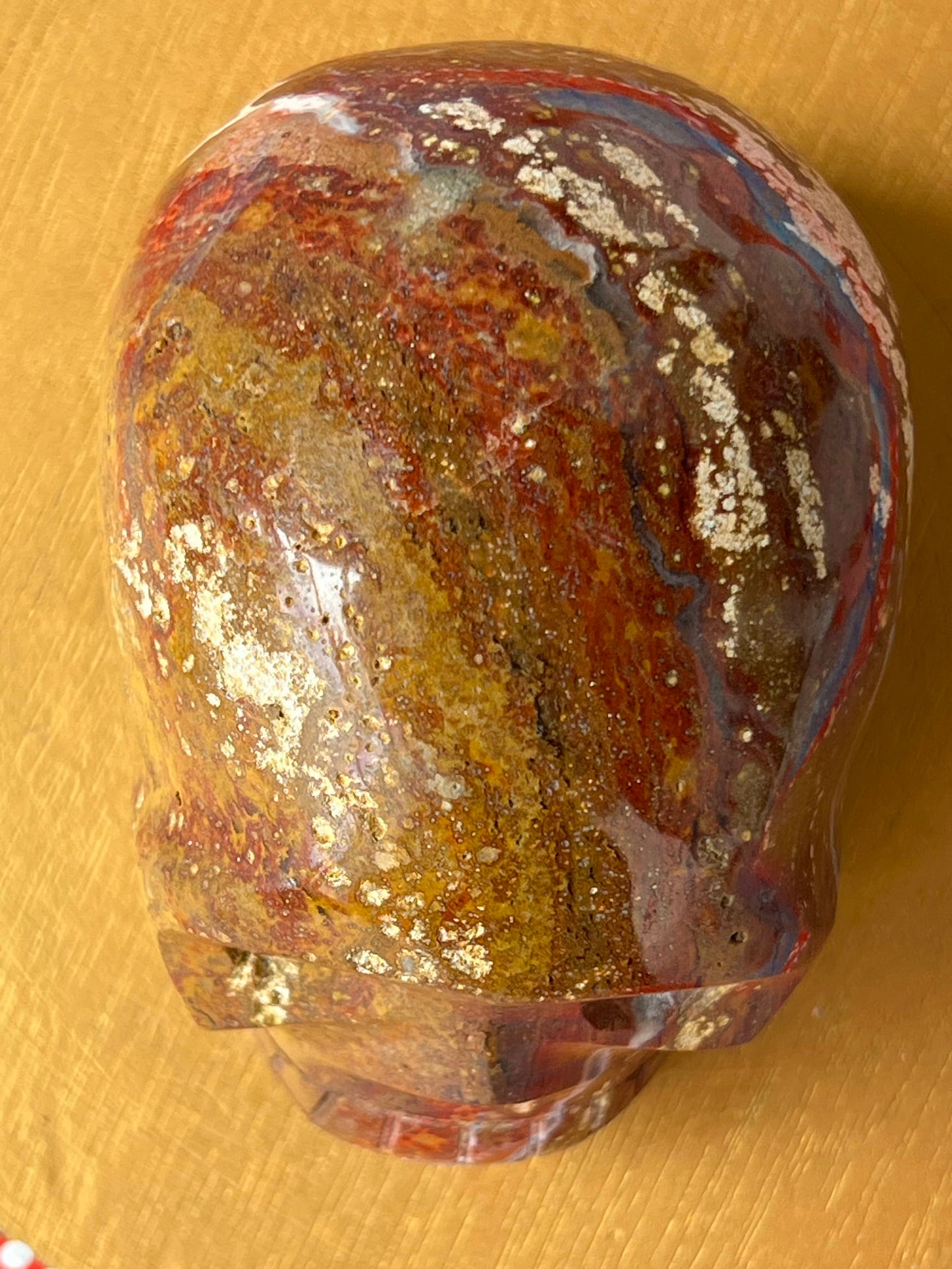 Jaspis L Skull/ kristallen schedel