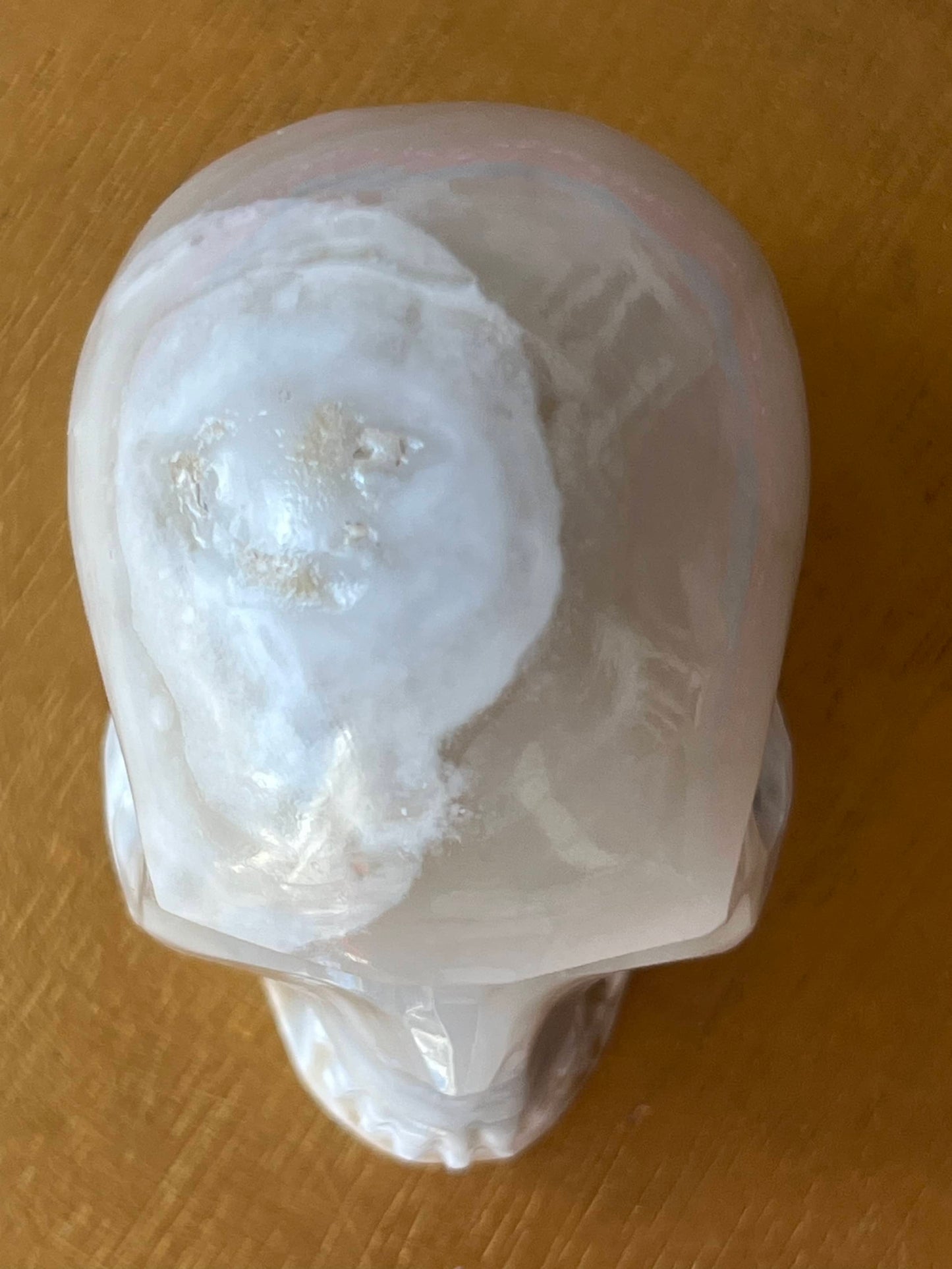 Witte Onyx S Skull/ kristallen schedel