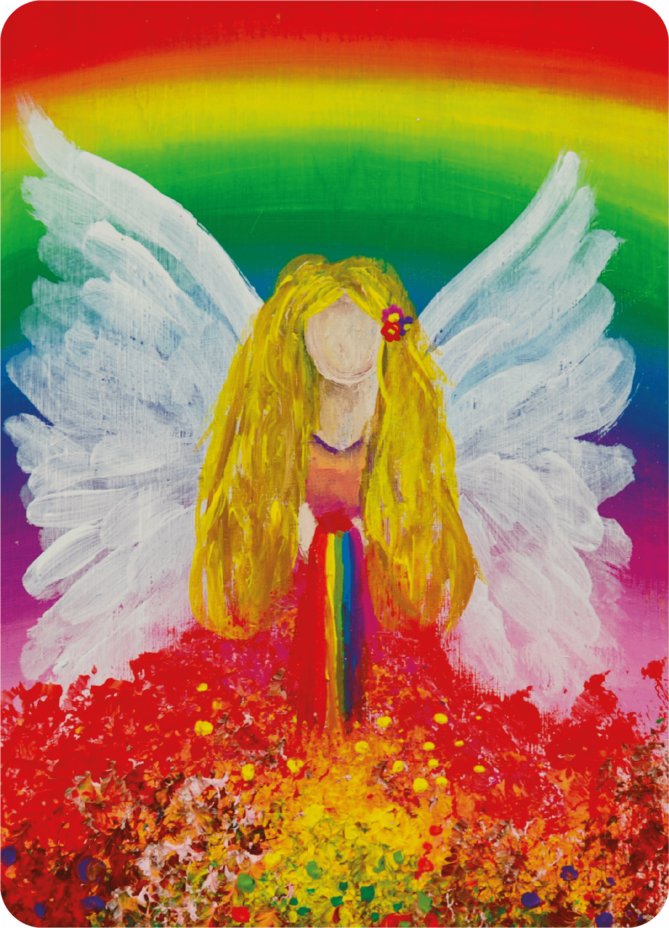 A Rainbow of Blessings – Krachtkaart A6