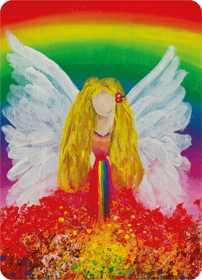 A Rainbow of Blessings – Krachtkaart A6