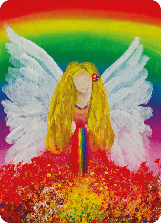 A Rainbow of Blessings – Krachtkaart A6