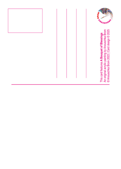 A Bouquet of Blessings – Krachtkaart A6
