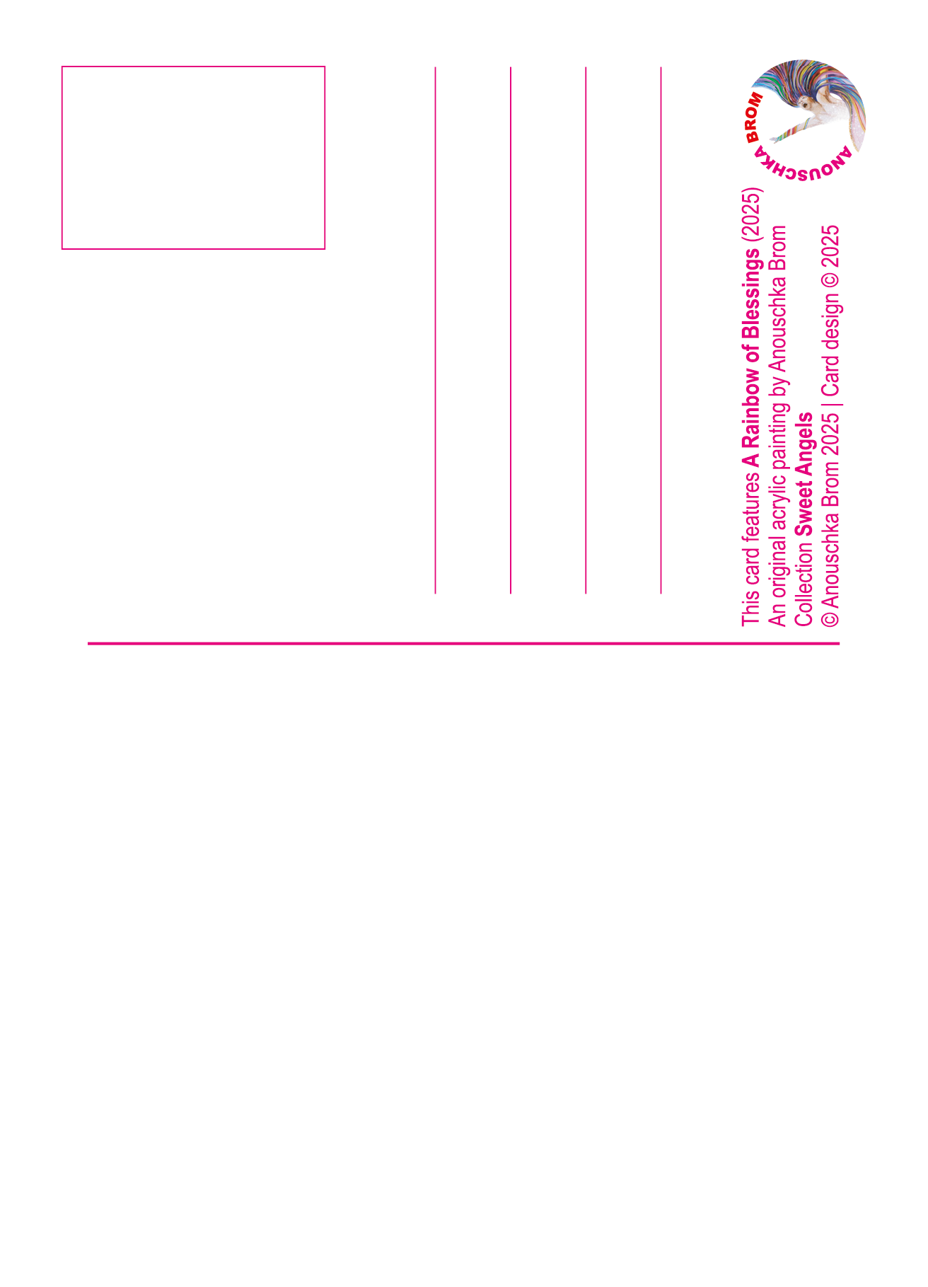 A Rainbow of Blessings – Krachtkaart A6