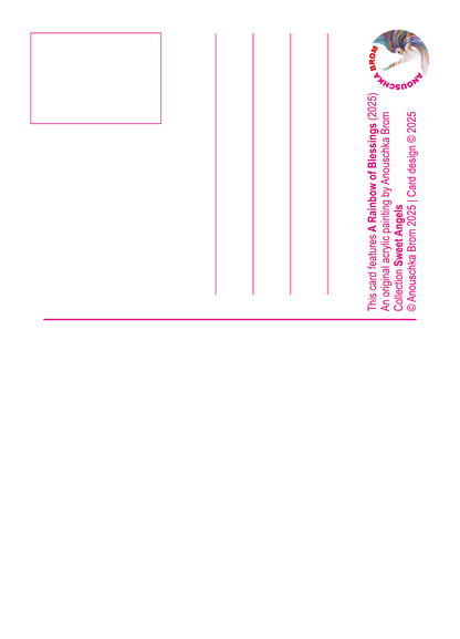 A Rainbow of Blessings – Krachtkaart A6