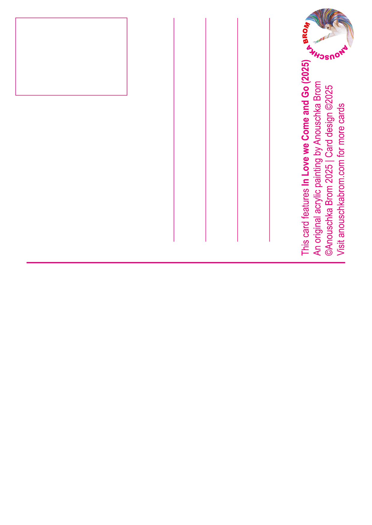 In Love we Come and Go – Krachtkaart A6