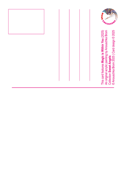 Magic is Within You – Krachtkaart A6