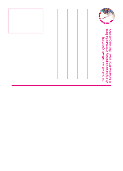 Birth of Light – Krachtkaart A6