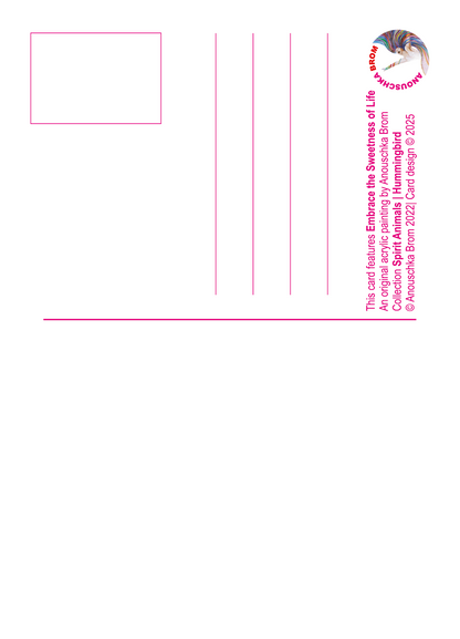 Embrace the Sweetness of Life – Krachtkaart A6