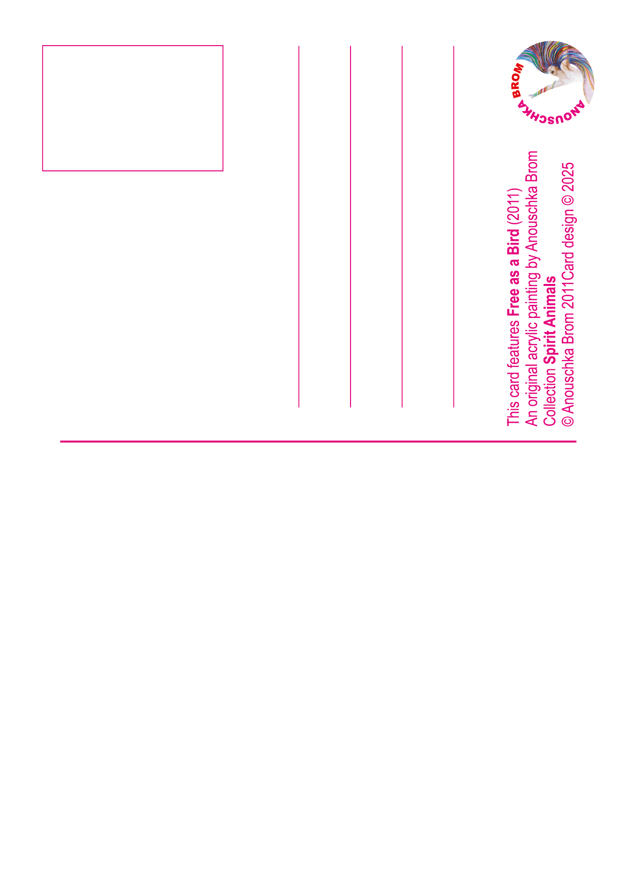 Free as a Bird – Krachtkaart A6