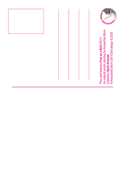 Free as a Bird – Krachtkaart A6