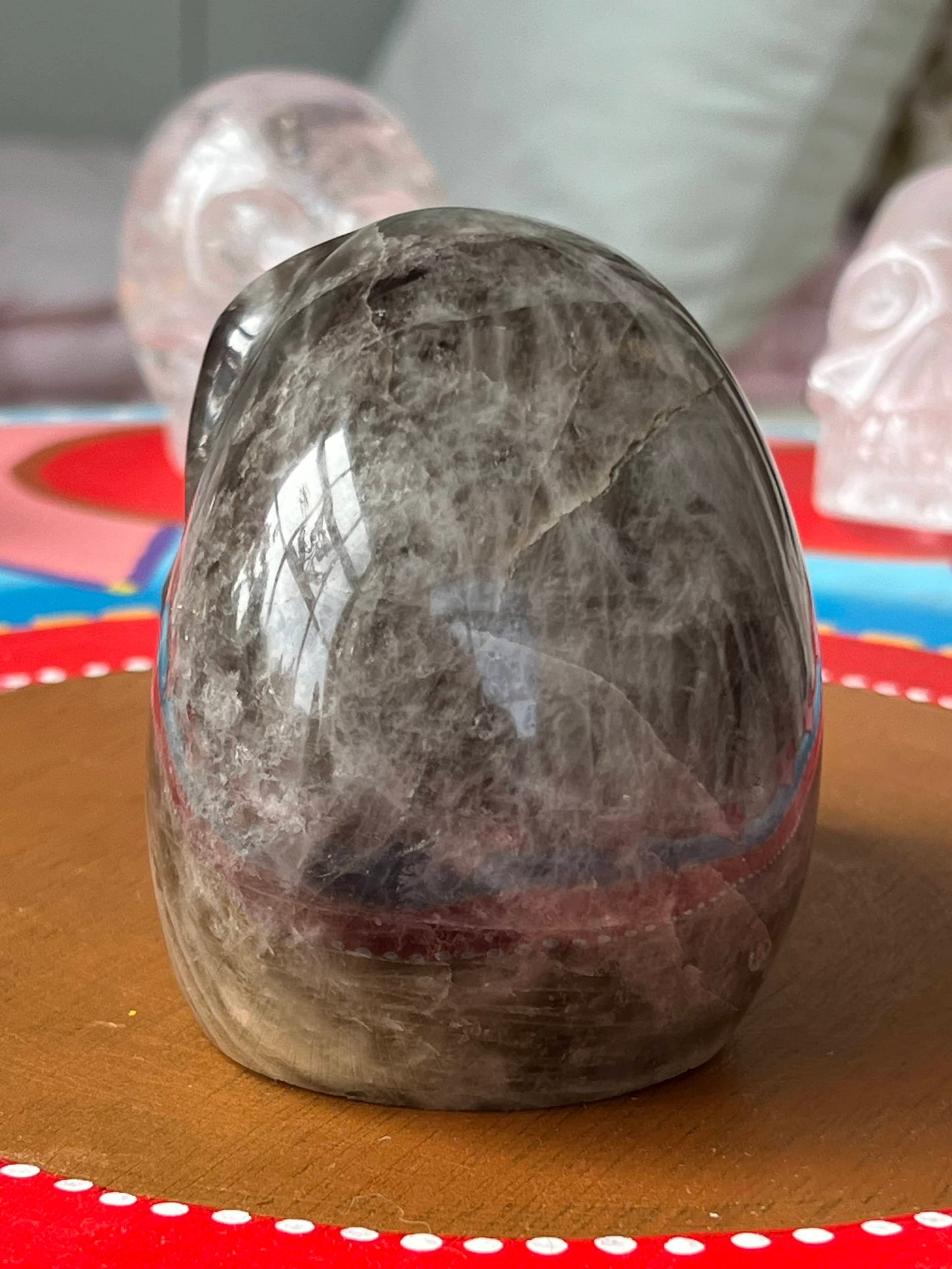 Rookkwarts L Skull/ kristallen schedel