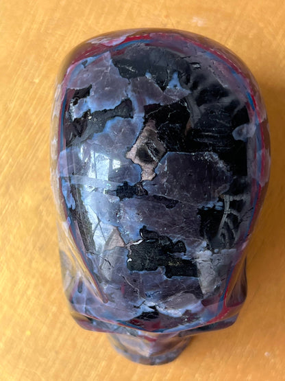 Gabbro M/L Skull/ kristallen schedel