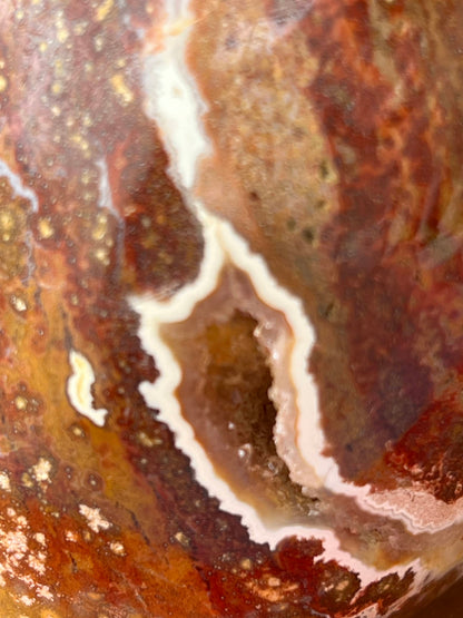 Jaspis L Skull/ kristallen schedel