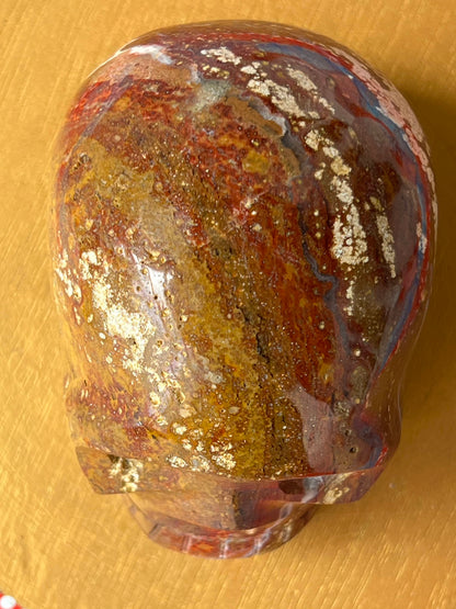 Jaspis L Skull/ kristallen schedel