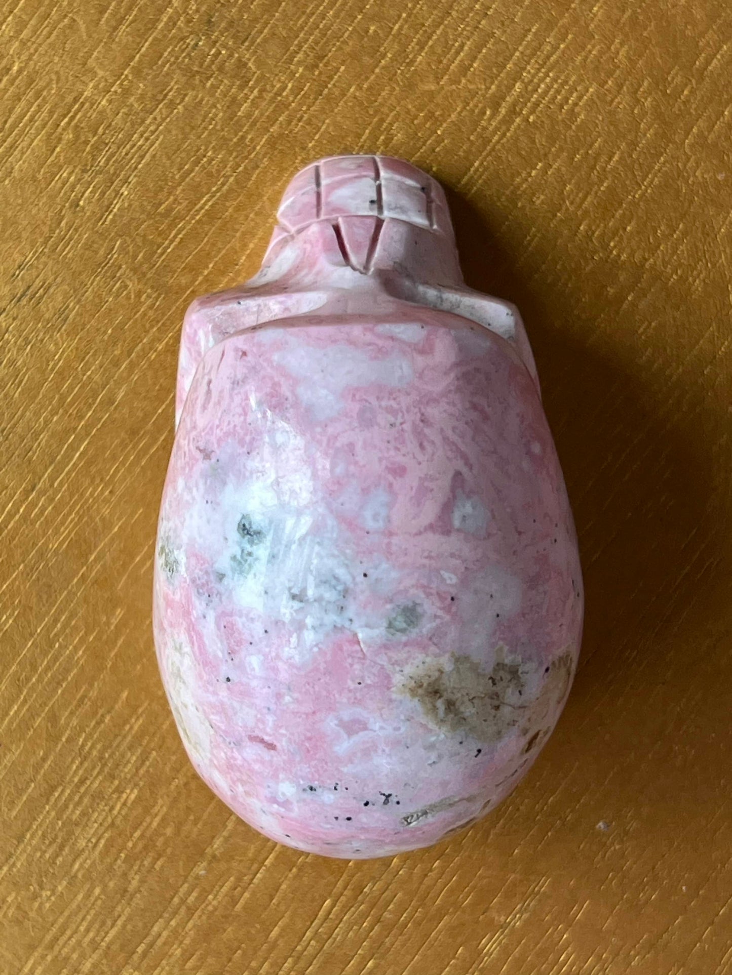 Rhodoniet S Skully/ kristallen schedel