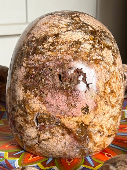 Oceaan Jaspis XL Skull/ kristallen schedel 4+ kilo