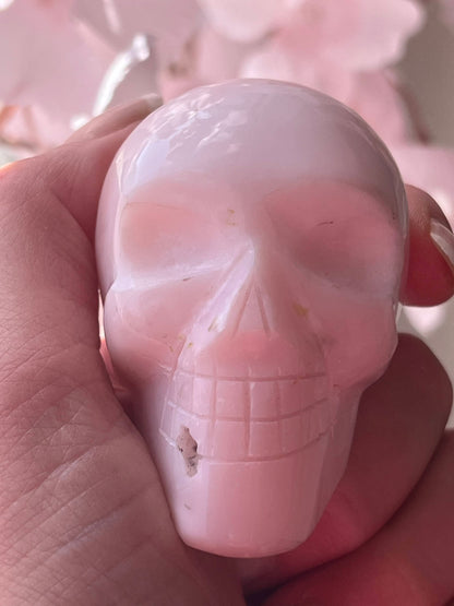 Mangano calciet S Skull/ kristallen schedel