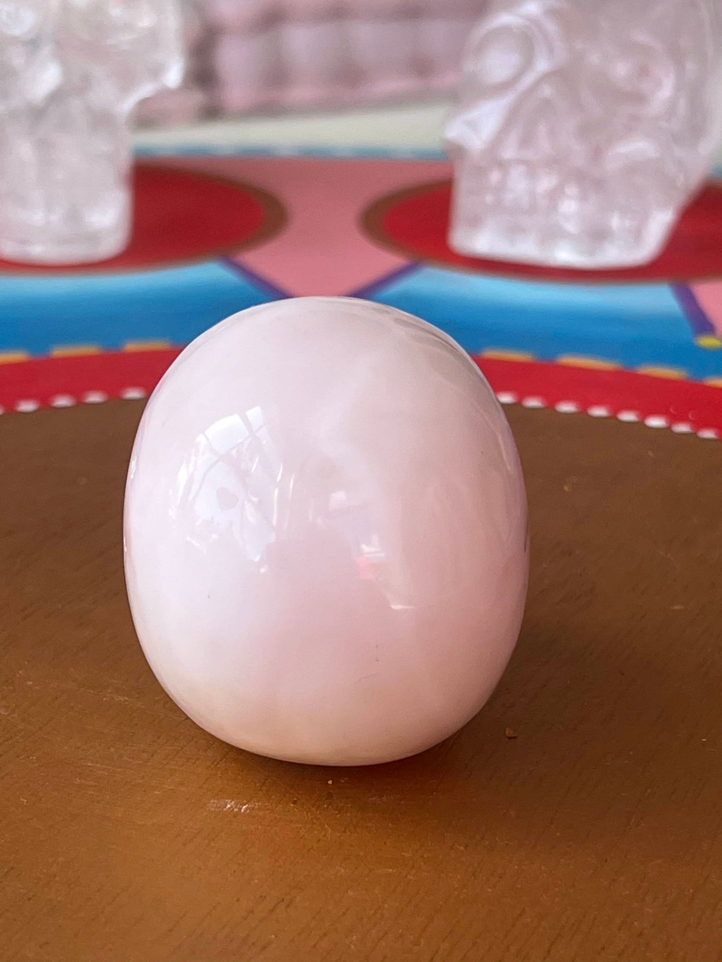 Mangano calciet S Skull/ kristallen schedel