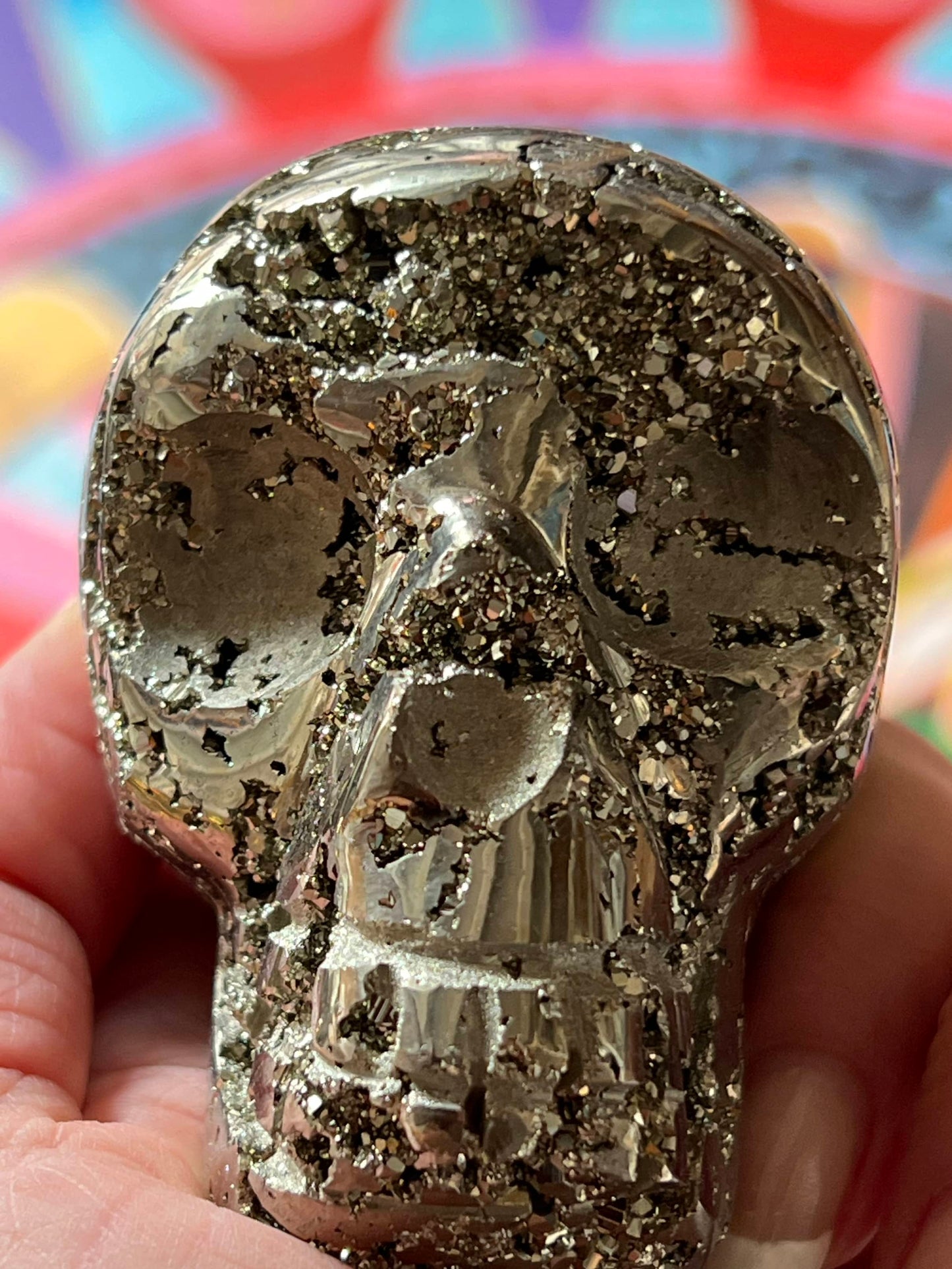 Pyriet M Skull/ kristallen schedel