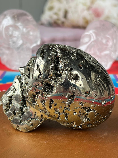 Pyriet M Skull/ kristallen schedel