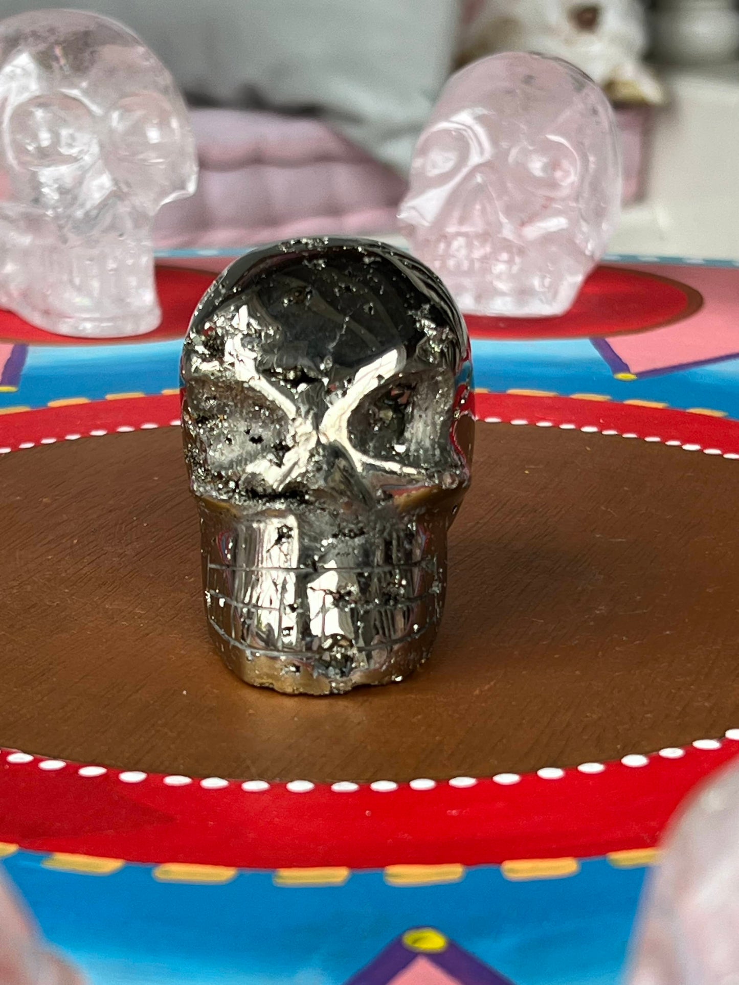 Pyriet  S Skull/ kristallen schedel