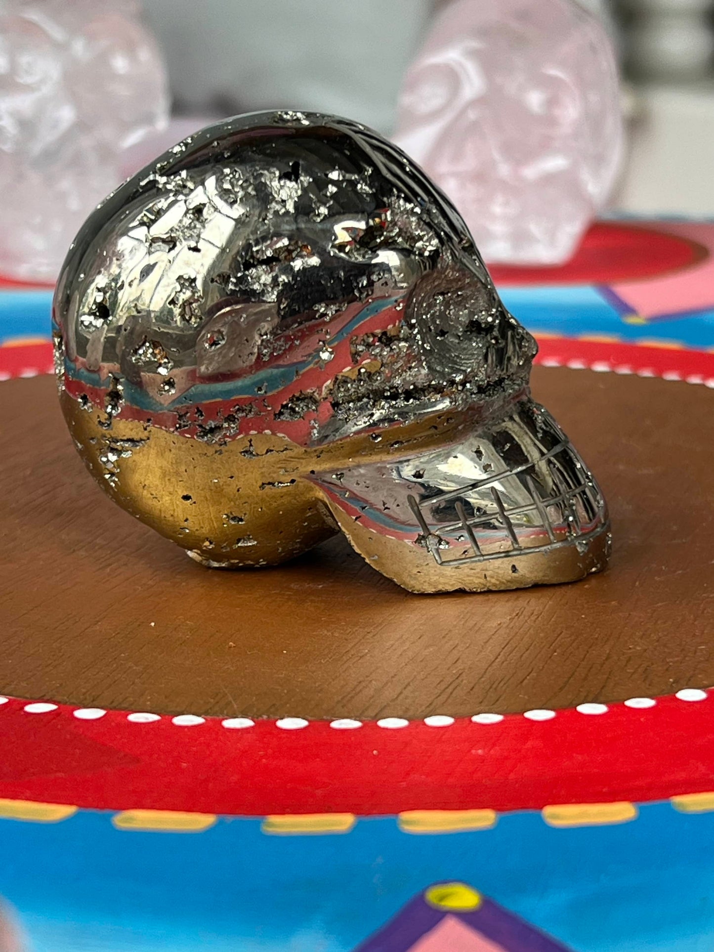 Pyriet  S Skull/ kristallen schedel