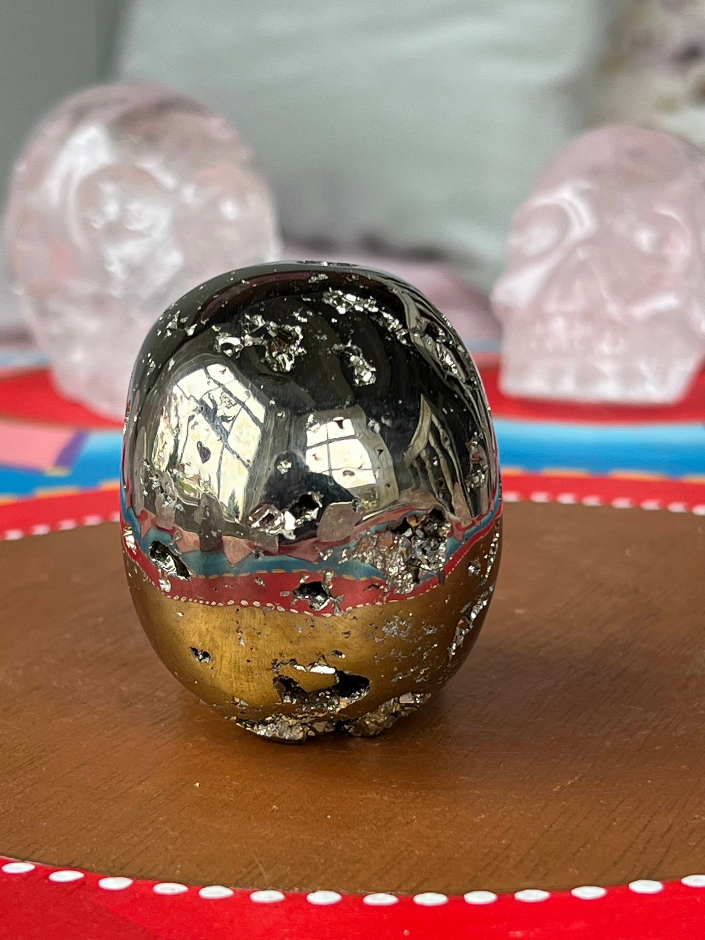 Pyriet  S Skull/ kristallen schedel