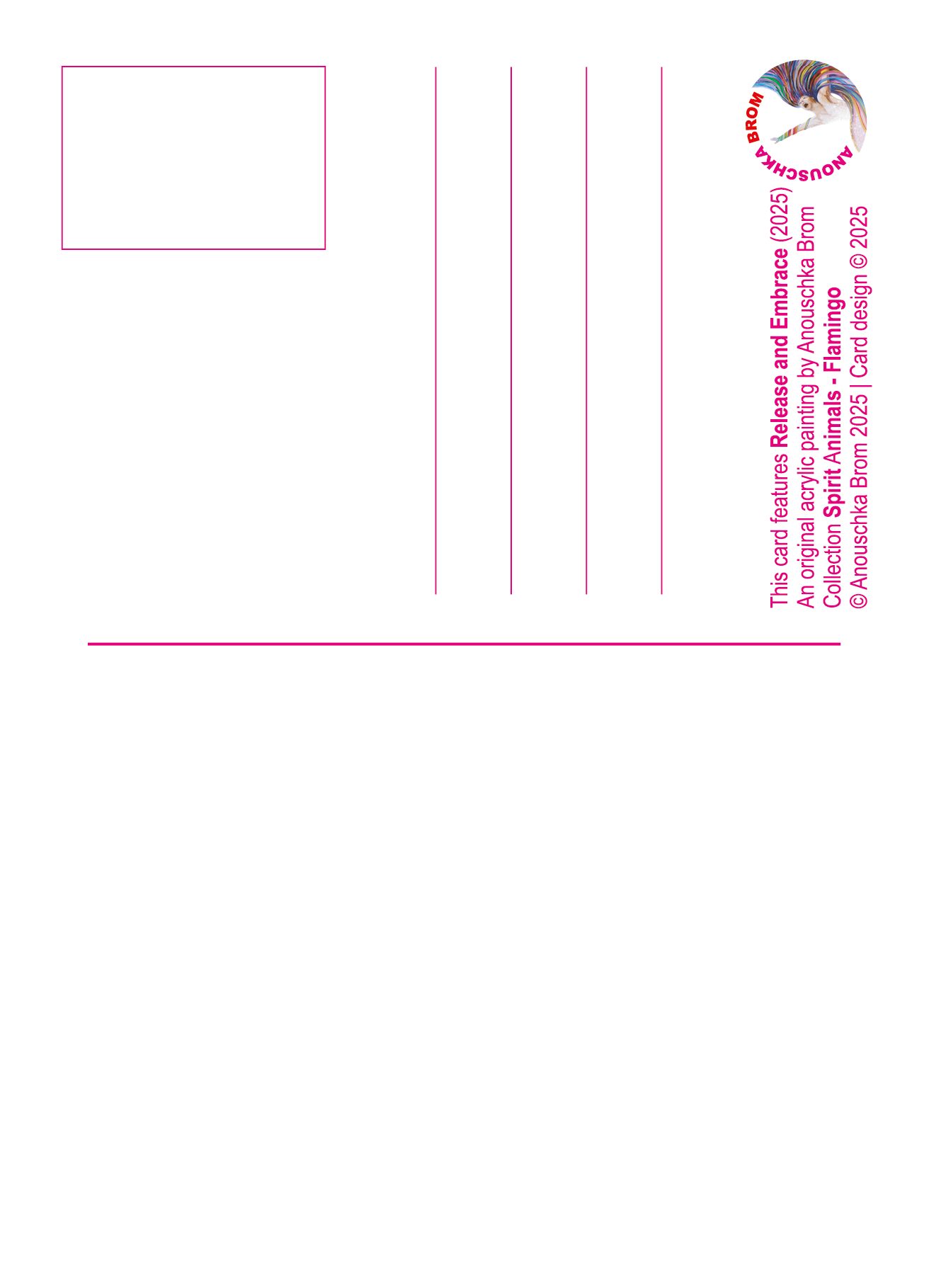 Release and Embrace – Krachtkaart A6