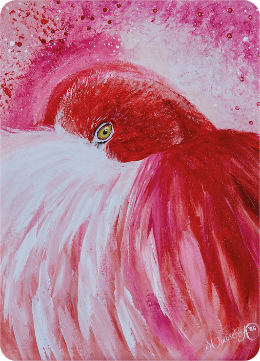 Release and Embrace – Krachtkaart A6