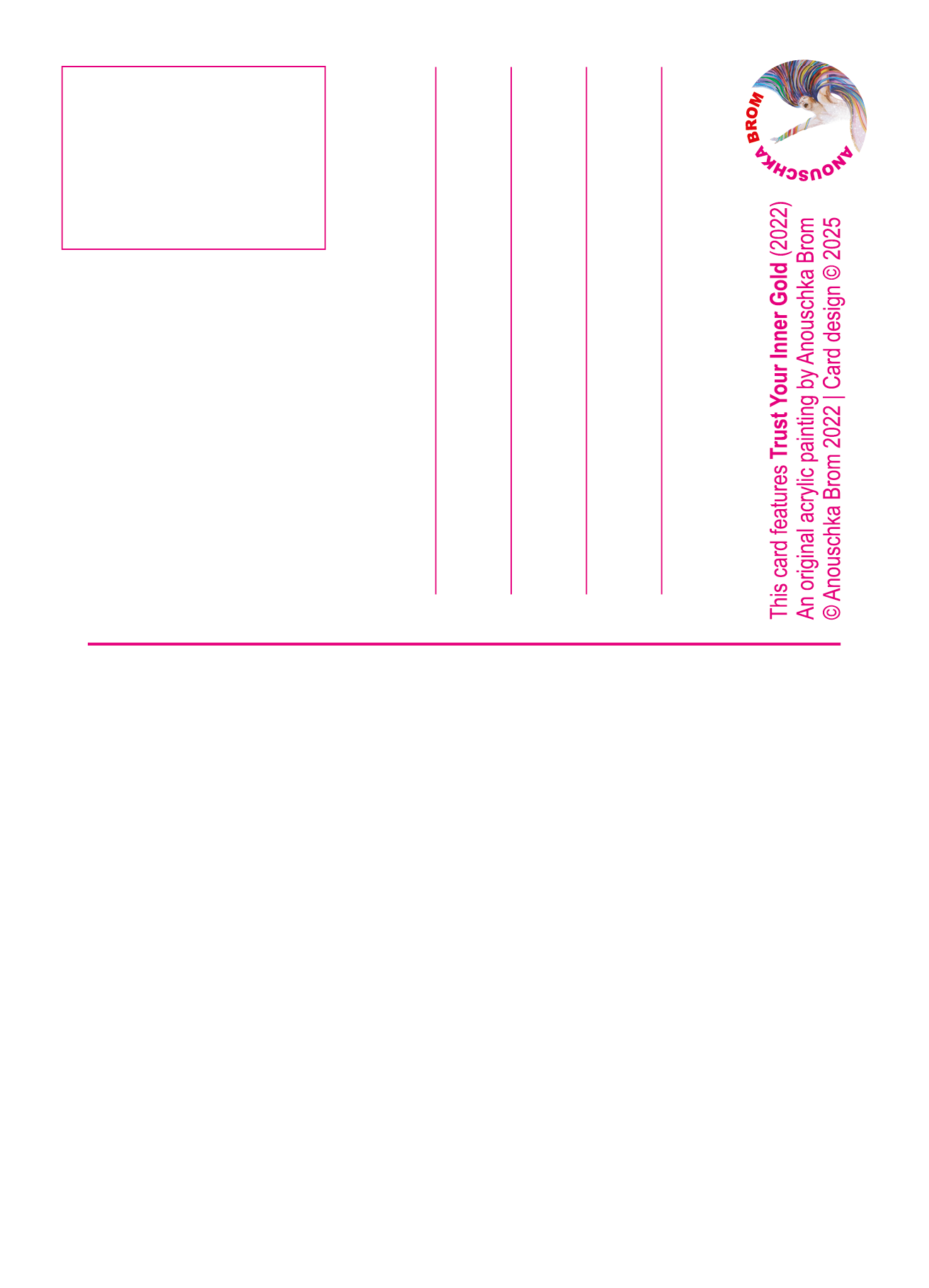 Trust Your Inner Gold – Krachtkaart A6